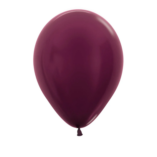 GLOBO LATEX METAL VINO TINTO