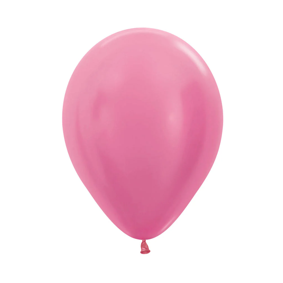 GLOBO LATEX  SATÍN FUCSIA