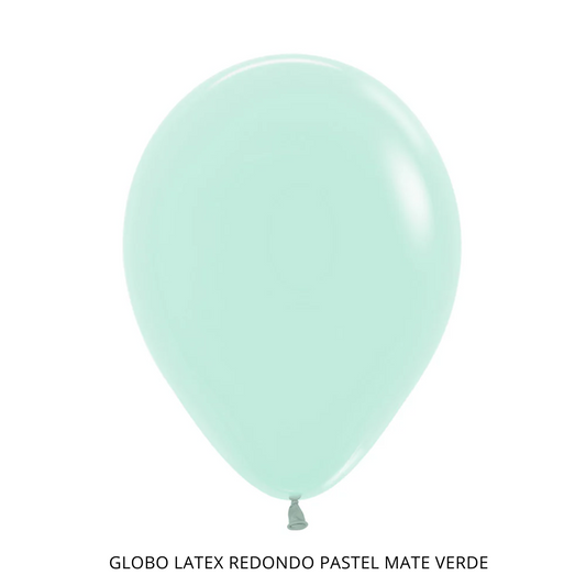 GLOBO PASTEL MATE VERDE