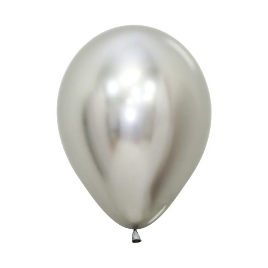 GLOBO LATEX REFLEX PLATA