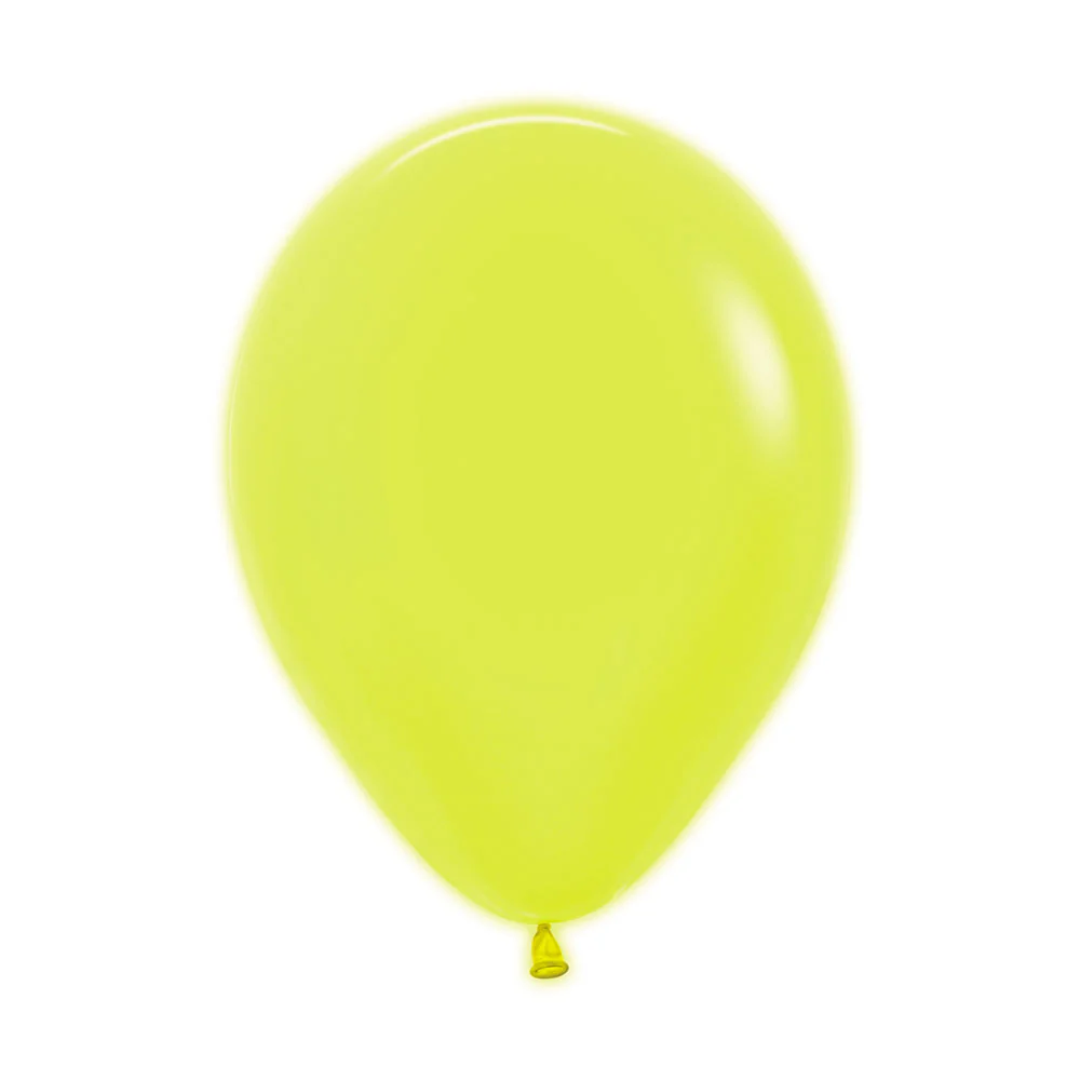 GLOBO LATEX  NEÓN AMARILLO