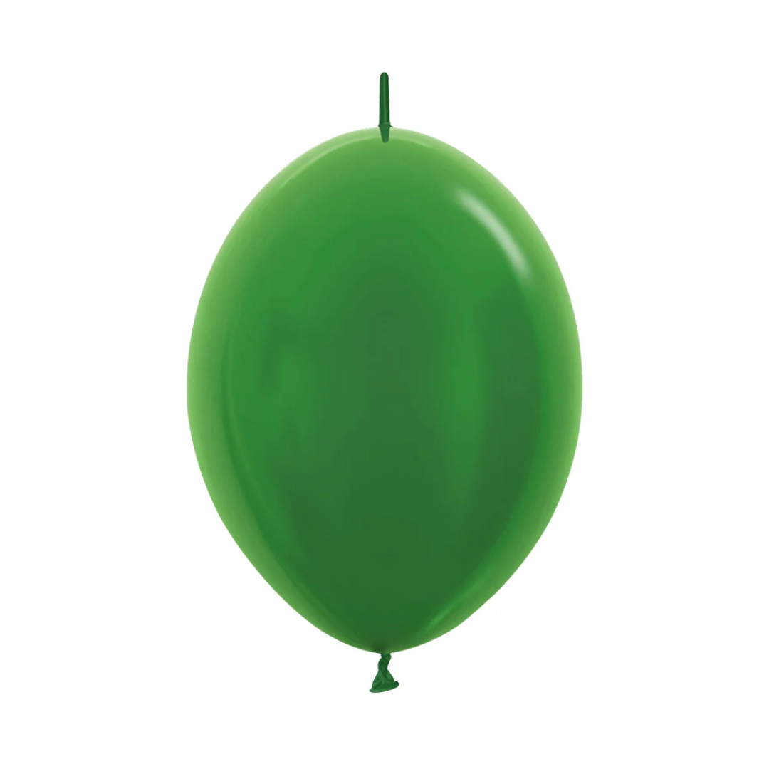 GLOBO LATEX LINK-O-LOON® METAL VERDE